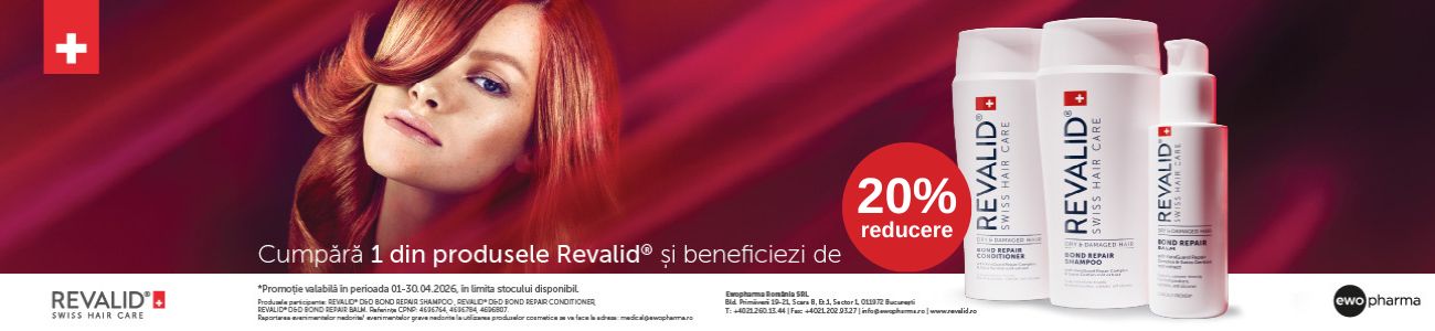 Promotie cu 20% reducere la Revalid