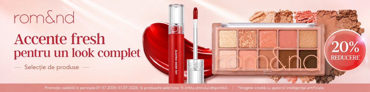 Promotie cu 20% reducere la Rom&Nd