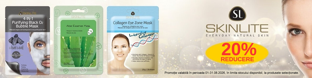 Promotie cu 20% reducere la Skinlite