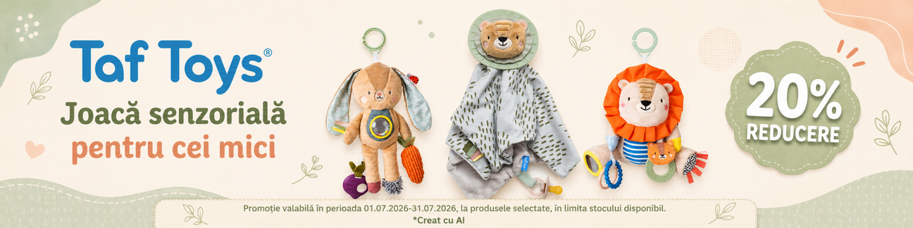 Promotie cu 20% reducere la Taf Toys