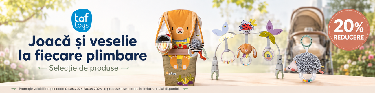 Promotie cu 20% reducere la Taf Toys