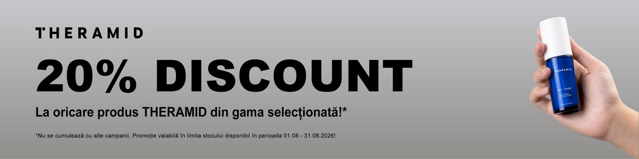 Promotie cu 20% reducere la Theramid