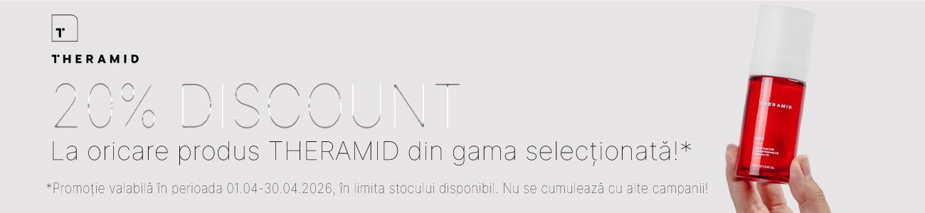 Promotie cu 20% reducere la Theramid