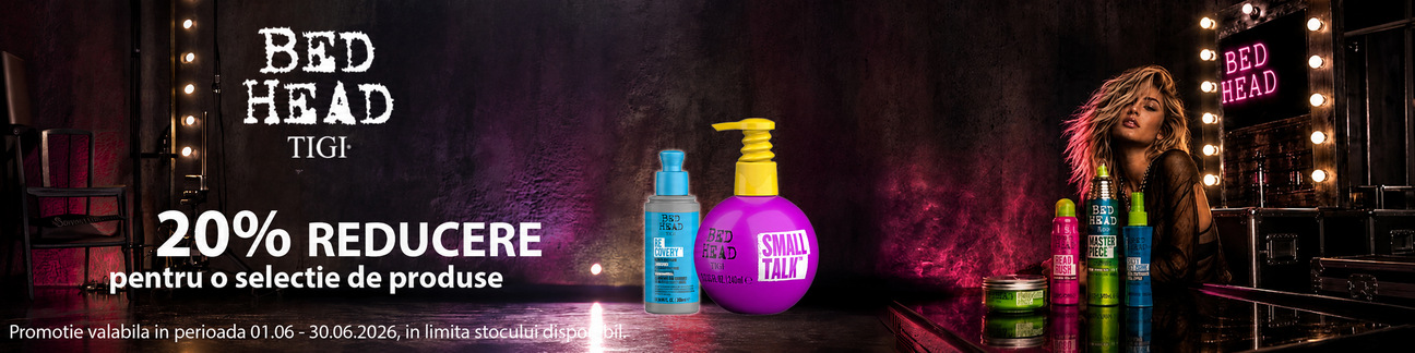 Promotie cu 20% reducere la Tigi