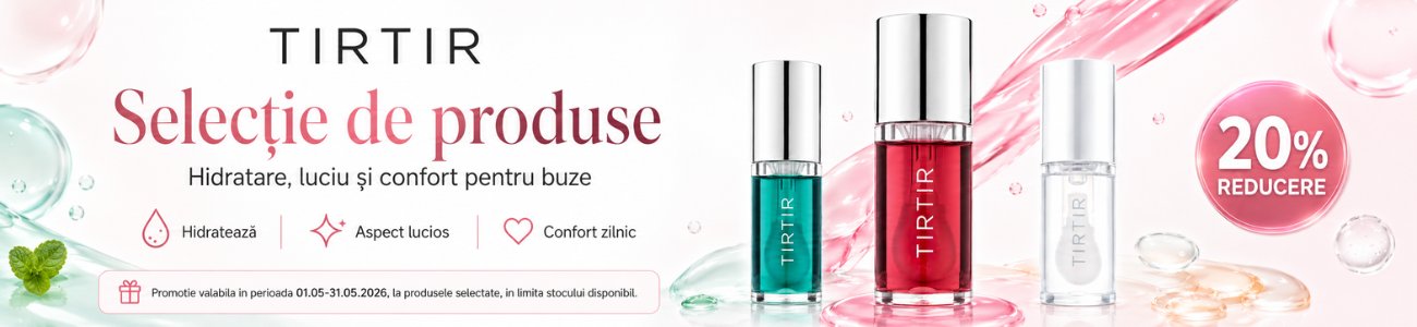 Promotie cu 20% reducere la Tirtir
