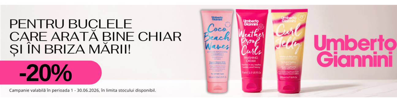 Promotie cu 20% reducere la Umberto Gianinni