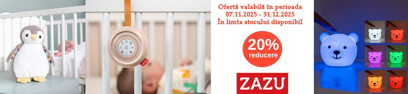 Promotie cu 20% reducere la Zazu Kids