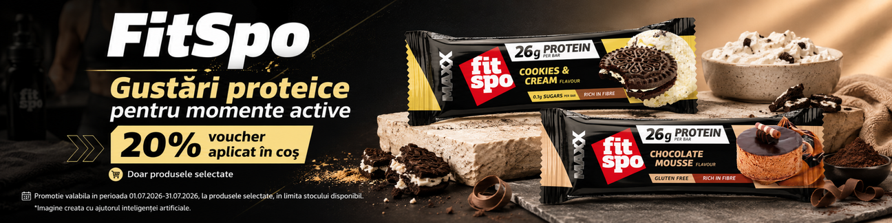 Promotie cu 20% voucher aplicat in cos la Fitspo