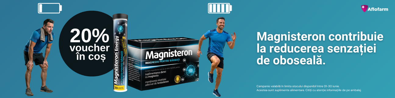 Promotie cu 20% voucher aplicat in cos la Magnisteron