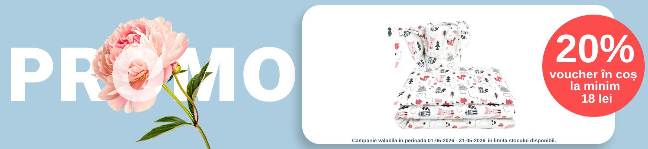 Promotie cu 20% Voucher aplicat in cos la Miminu