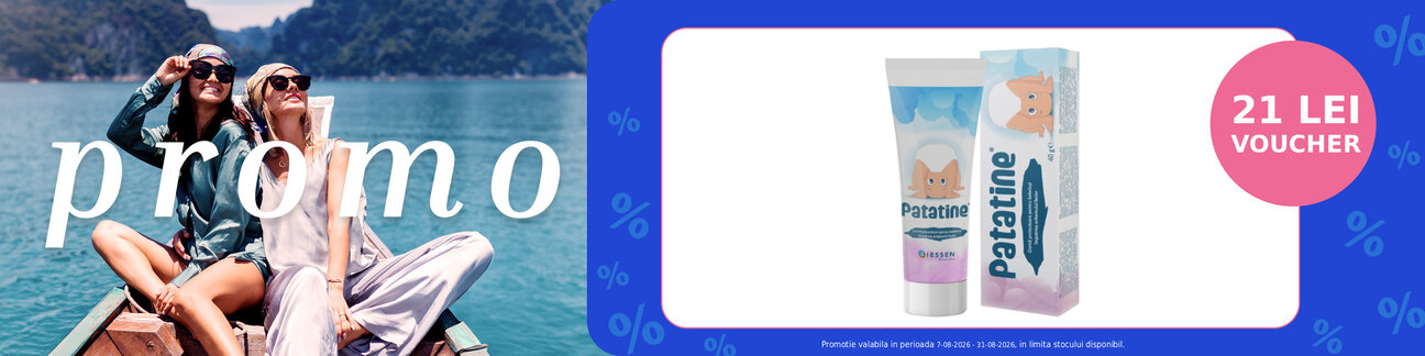 Promotie cu 21 lei voucher aplicat in cos la Patatine