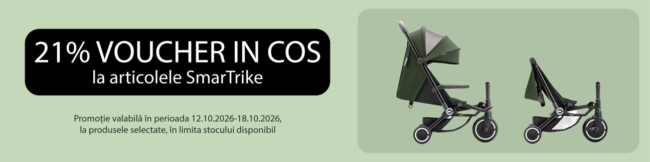 Promotie cu 21% voucher aplicat in cos la Smartrike