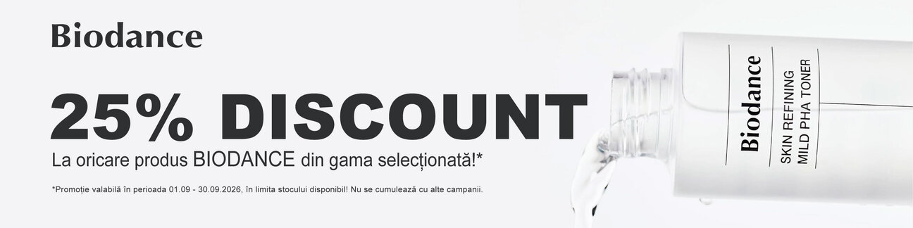 Promotie cu 25% reducere la Biodance