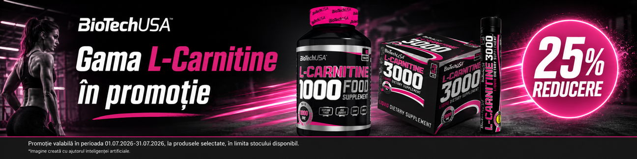 Promotie cu 25% reducere la Biotechusa