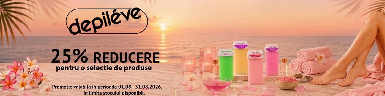 Promotie cu 25% reducere la Depileve