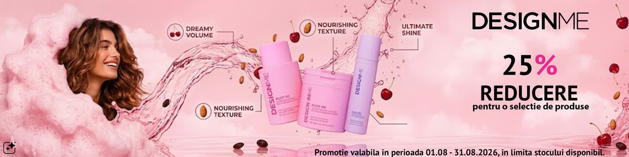Promotie cu 25% reducere la Designme