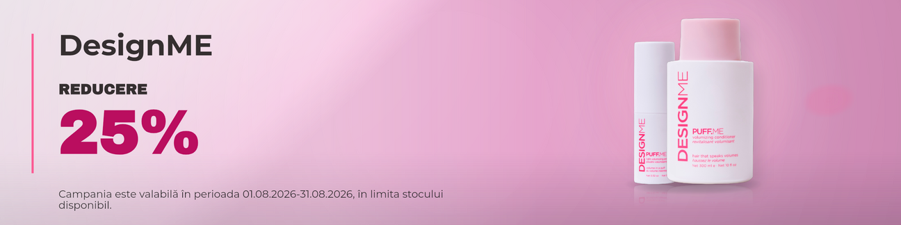 Promotie cu 25% reducere la Designme