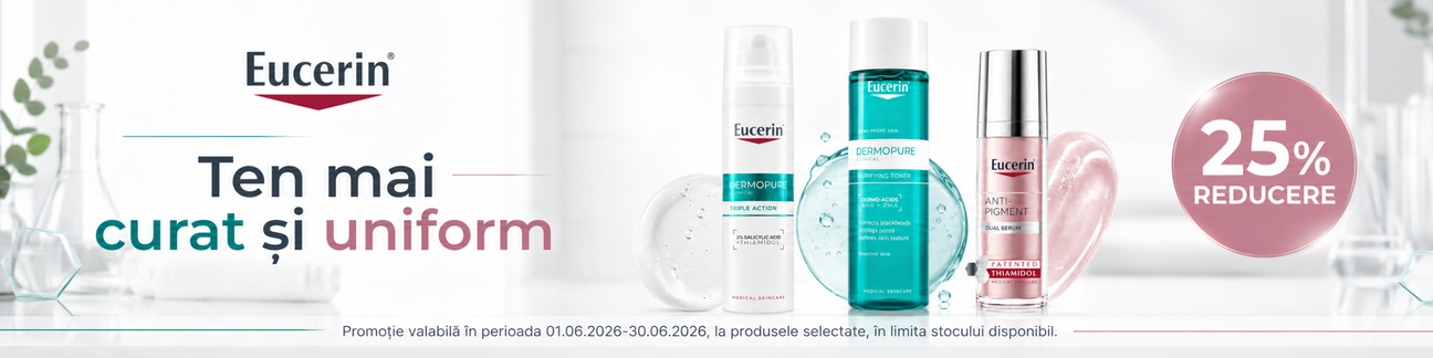 Promotie cu 25% reducere la Eucerin