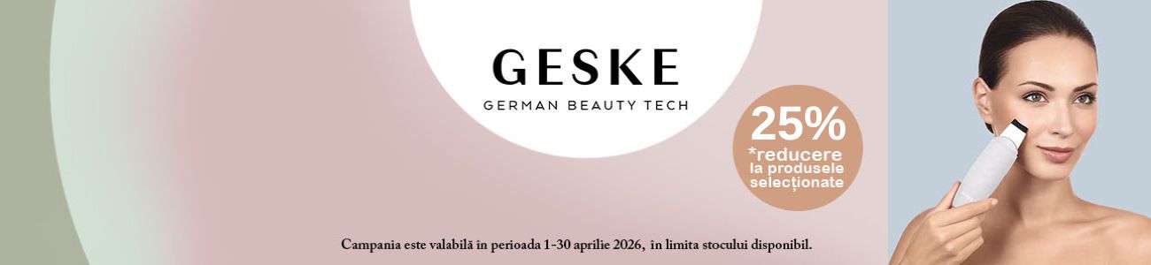 Promotie cu 25% reducere la Geske