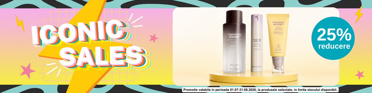 Promotie cu 25% reducere la Haruharu Wonder - Iconic Sales