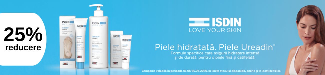 Promotie cu 25% reducere la Isdin