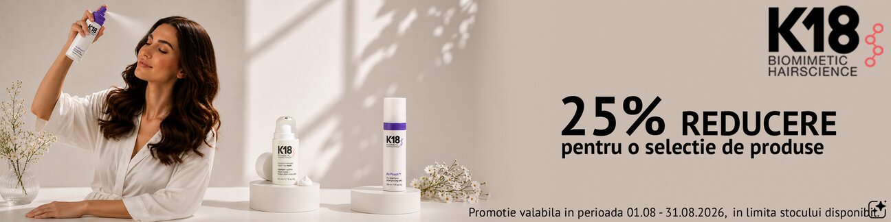 Promotie cu 25% reducere la K18