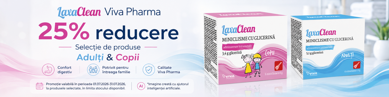 Promotie cu 25% reducere la Laxaclean