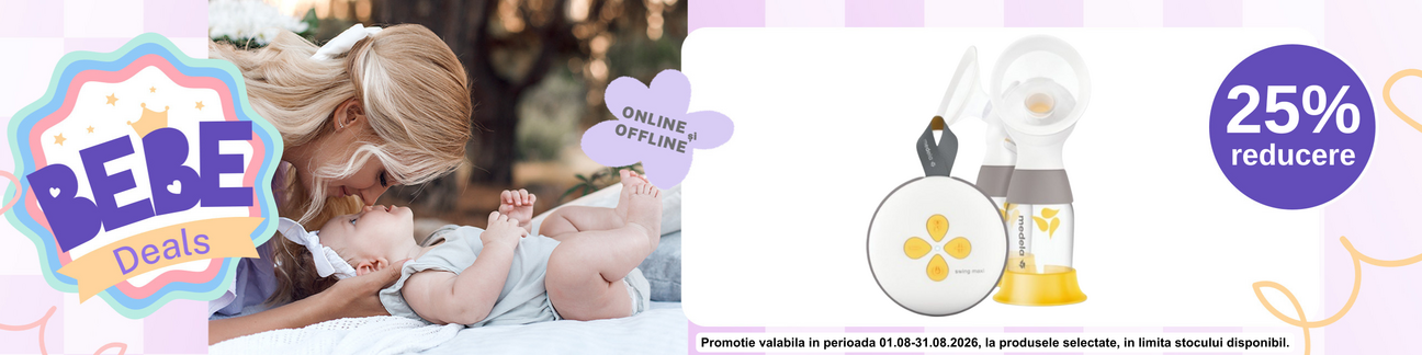 Promotie cu 25% reducere la Medela - Bebe Deals