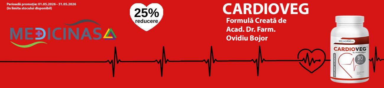 Promotie cu 25% reducere la Medicinas