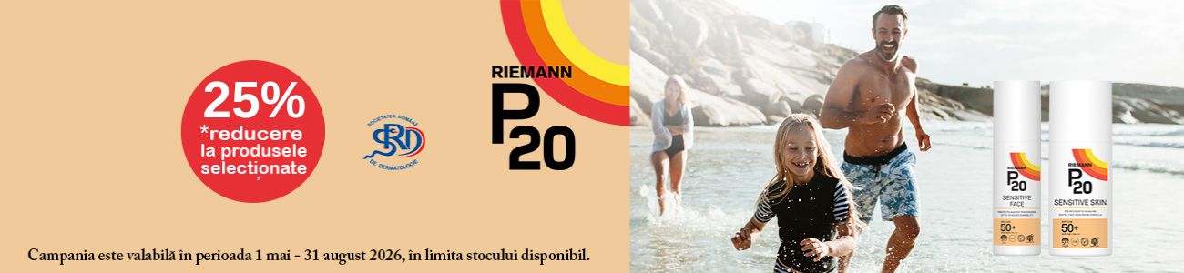 Promotie cu 25% reducere la Riemann P20