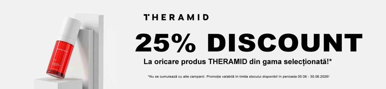Promotie cu 25% reducere la Theramid