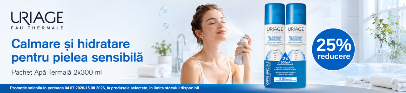 Promotie cu 25% reducere la Uriage