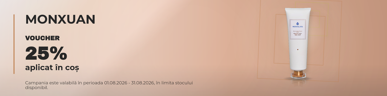 Promotie cu 25% voucher aplicat in cos la Monxuan