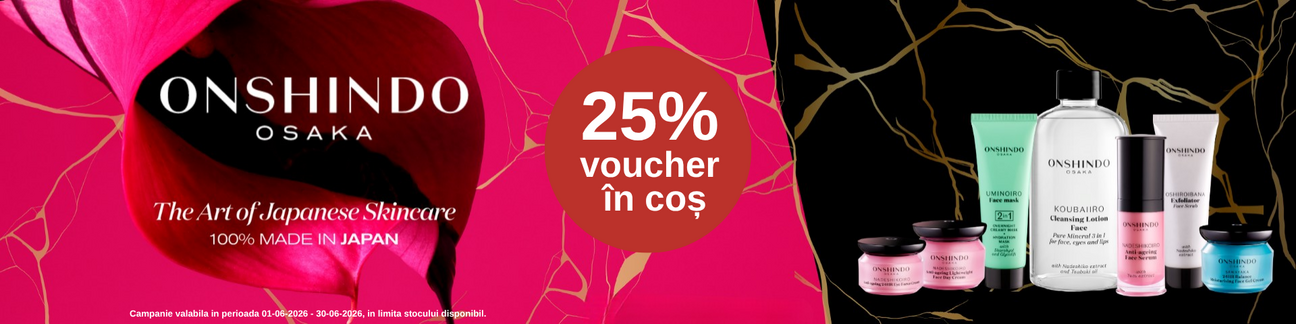 Promotie cu 25% voucher in cos la Onshindo Osaka