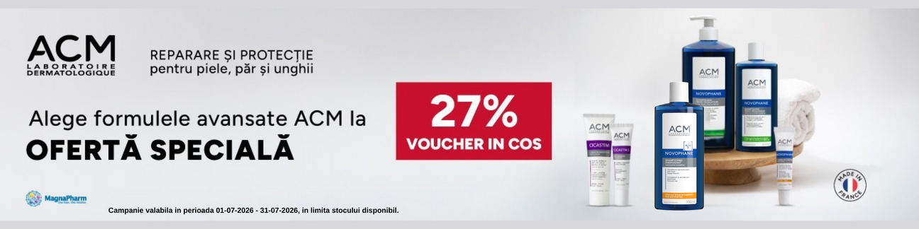 Promotie cu 27% reducere la Acm&Lysa