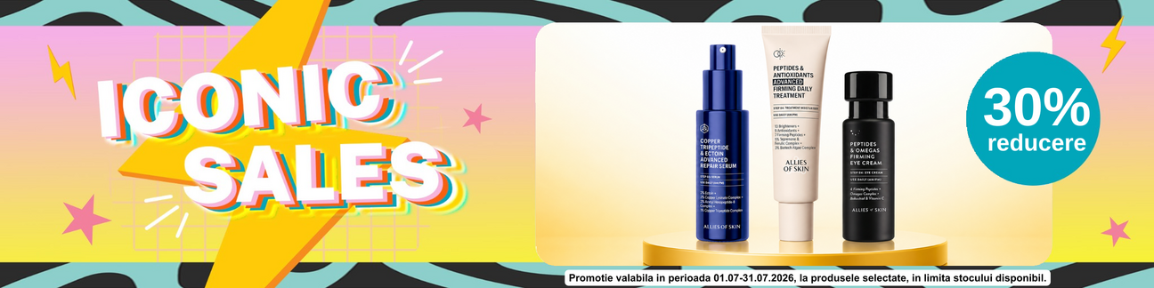 Promotie cu 30% reducere la Allies Of Skin - Iconic Sales
