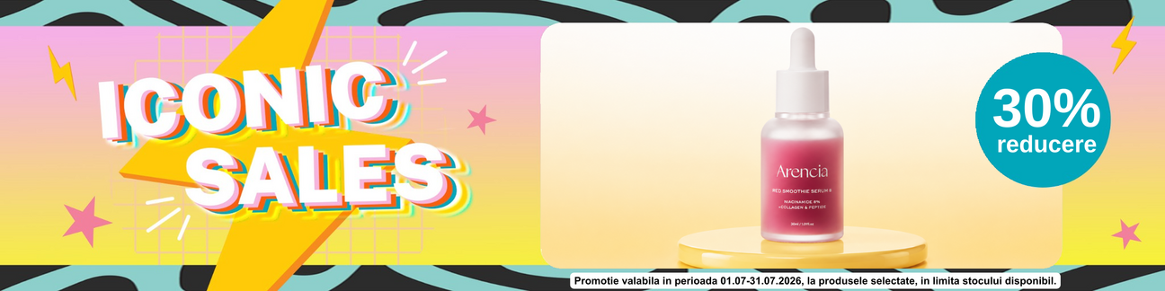 Promotie cu 30% reducere la Arencia - Iconic Sales