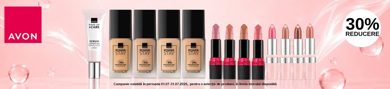 Promotie cu 30% reducere la Avon