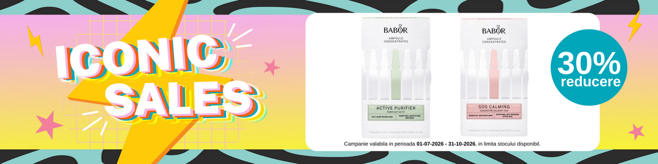 Promotie cu 30% reducere la Babor - Iconic Sales