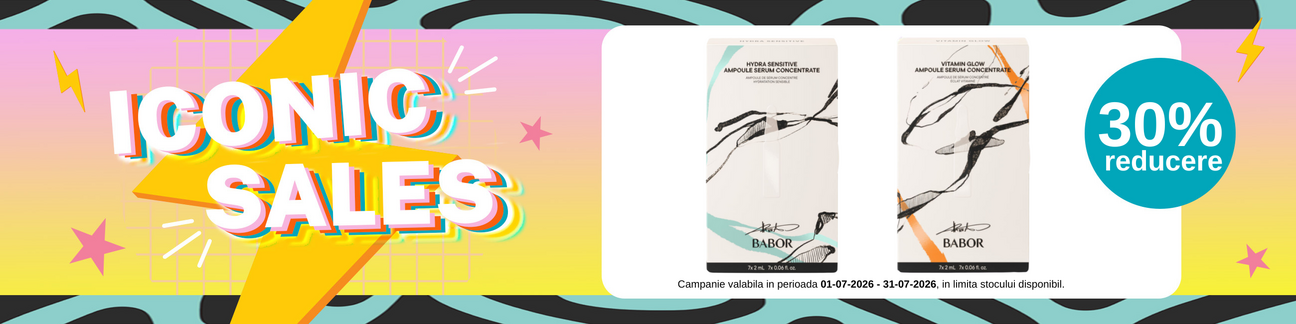 Promotie cu 30% reducere la Babor - Iconic Sales