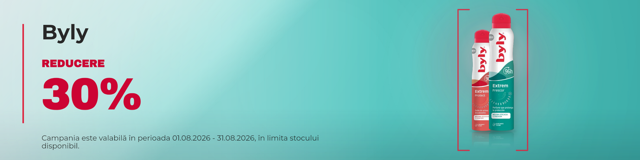 Promotie cu 30% reducere la Byly