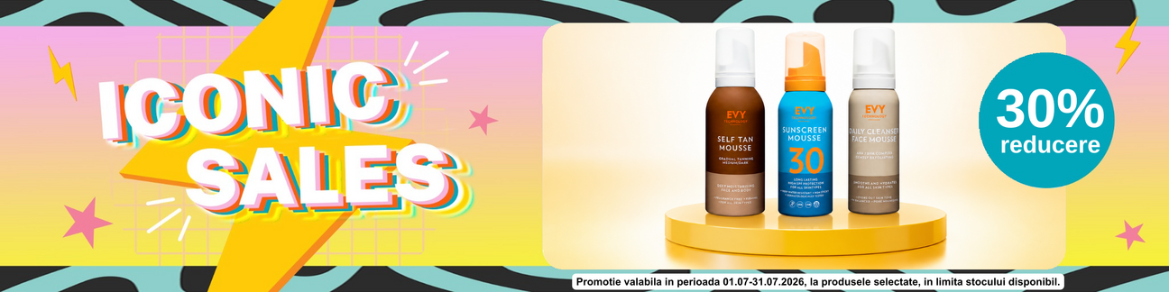 Promotie cu 30% reducere la Evy Technology - Iconic Sales