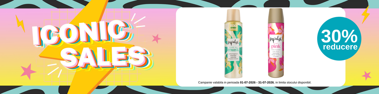 Promotie cu 30% reducere la Impulse - Iconic Sales