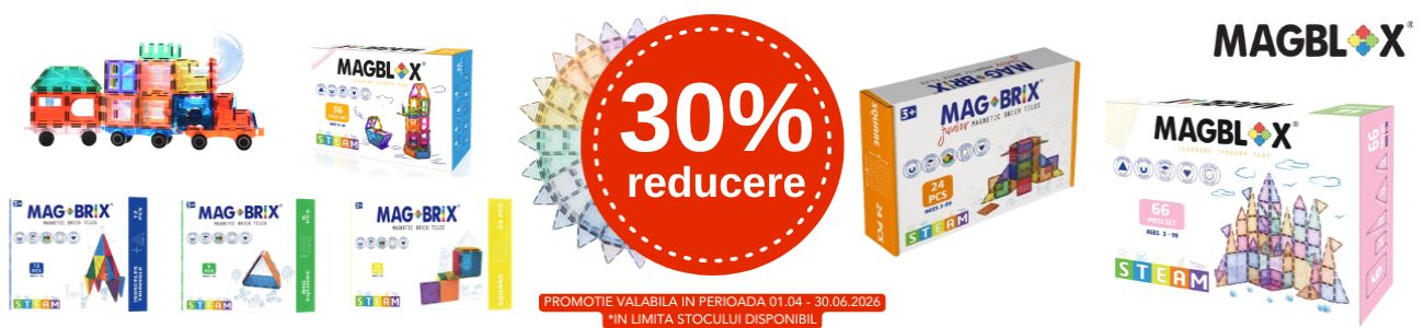 Promotie cu 30% reducere la Magblox