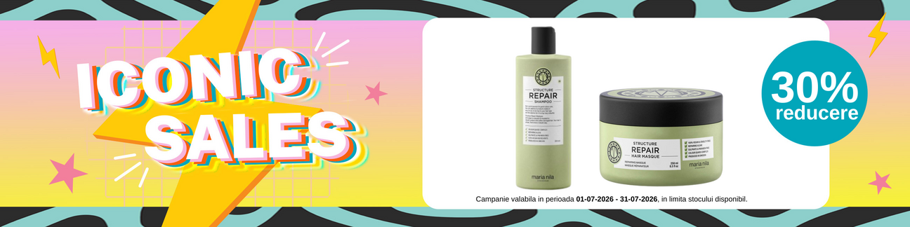 Promotie cu 30% reducere la Maria Nila - Iconic Sales