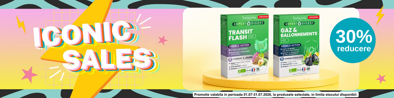Promotie cu 30% reducere la Santarome - Iconic Sales