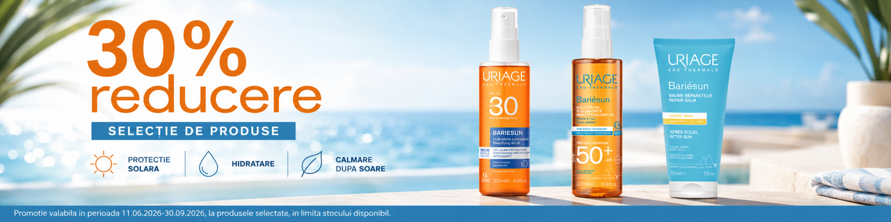 Promotie cu 30% reducere la Uriage Bariesun
