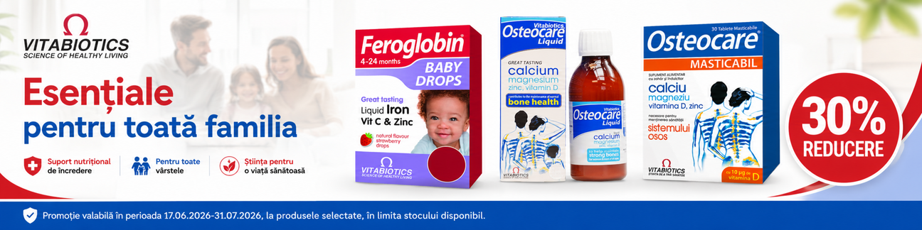 Promotie cu 30% reducere la Vitabiotics