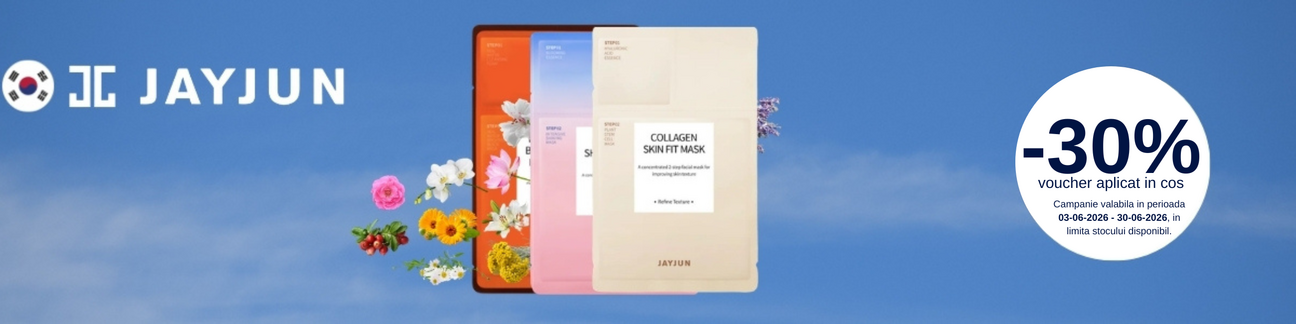 Promotie cu 30% voucher aplicat in cos la Jayjun
