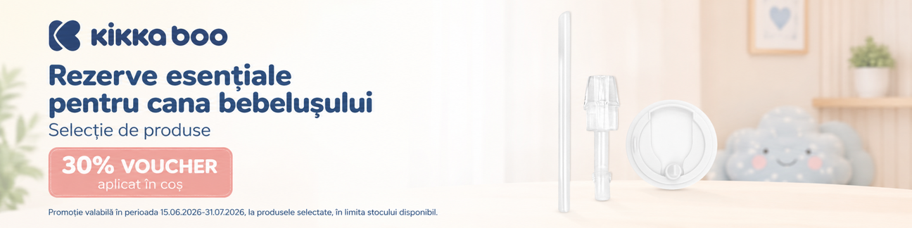 Promotie cu 30% voucher aplicat in cos la Kikka Boo